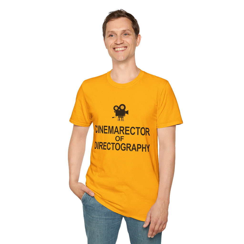 Cinemarector T-Shirt, Movie Lover Gift, Film Enthusiast Apparel, Birthday, Creative Director Shirt, Unisex Graphic Tee